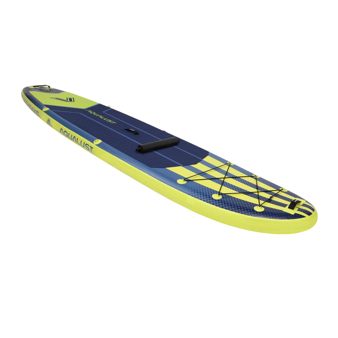 AQUALUST 10.6 iSUP Board Stand Up Paddle Surfboard aufblasbar Komplettset 320cm blau