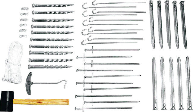 Tent Accessory Set Heusser products 50-piece.
