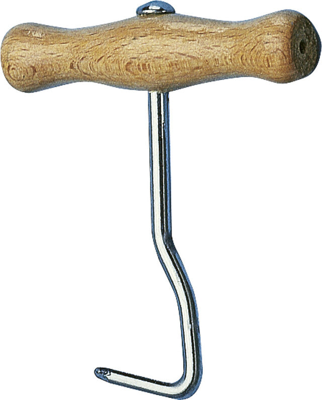 Herring bone remover Heusser products with wooden handle, contents 1 piece.