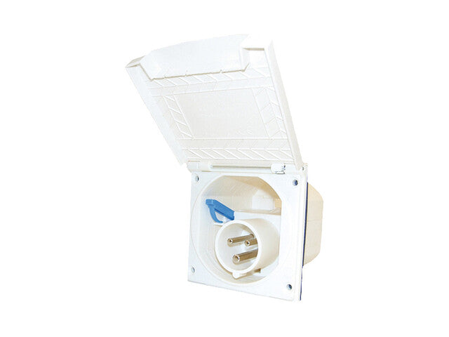 Power supply socket ND, color white