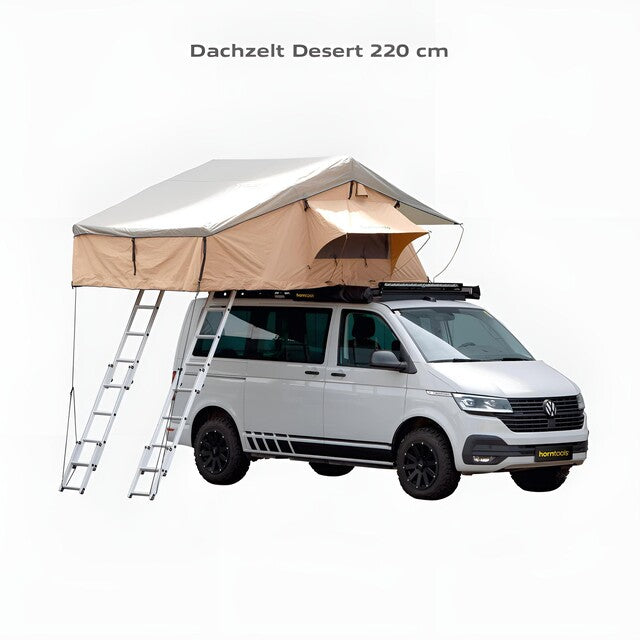 Roof tent horntools Desert I, color sand, without awning.