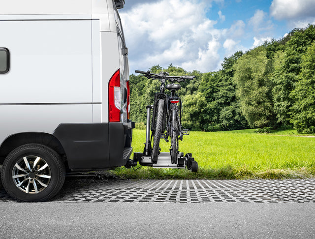 Fahrradträger EUFAB Flügeltür- kupplungsträger SD 260 Traglast 60 kg, 2 Fahrräder