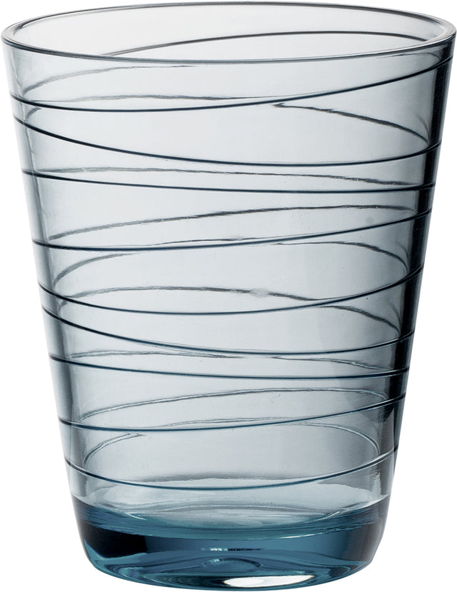 BRUNNER Onda drinking glass 300 ml, color denim