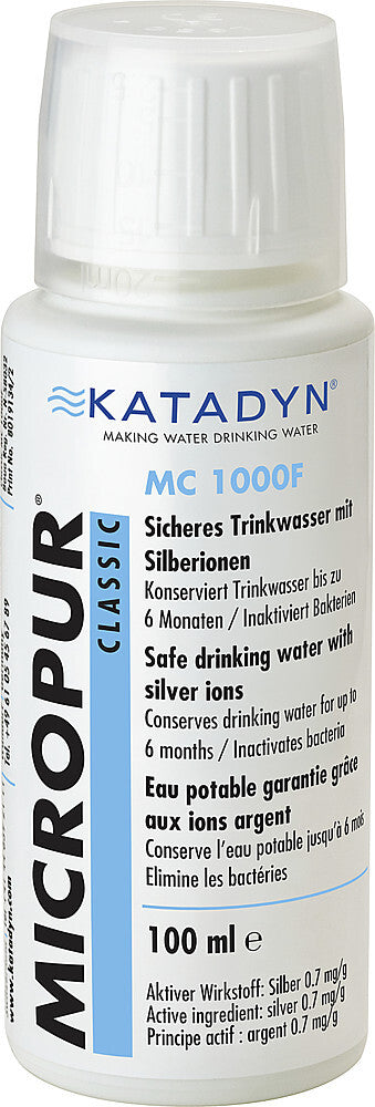 Trinkwasserkonservierung Micropur Classic 1.000 F 100 ml