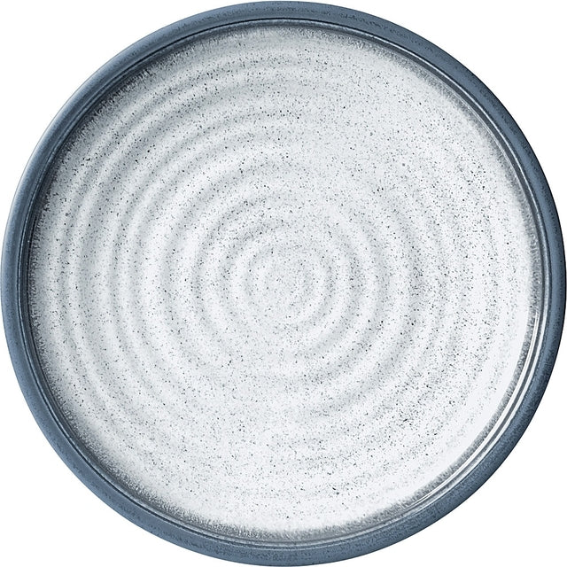 Essteller Melamin BRUNNER Tuscany Durchm. 25 cm Farbe creme/blau