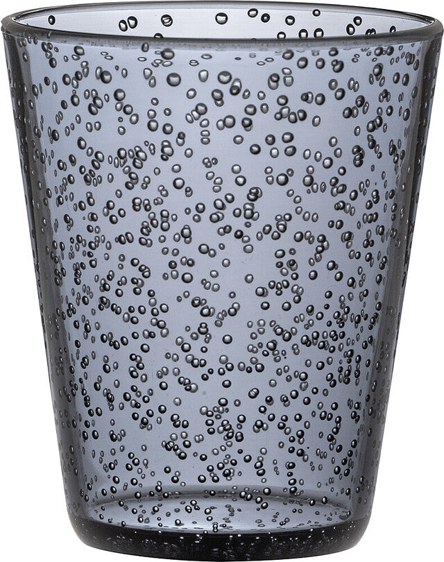 BRUNNER Venetian glass 300 ml, color black / blue