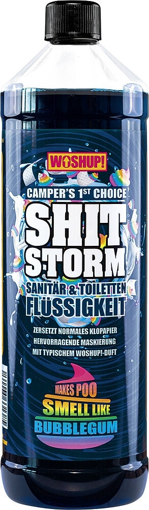 Toilet fluid WOSHUP_ Shit Storm Sweet Sherry, 1 l