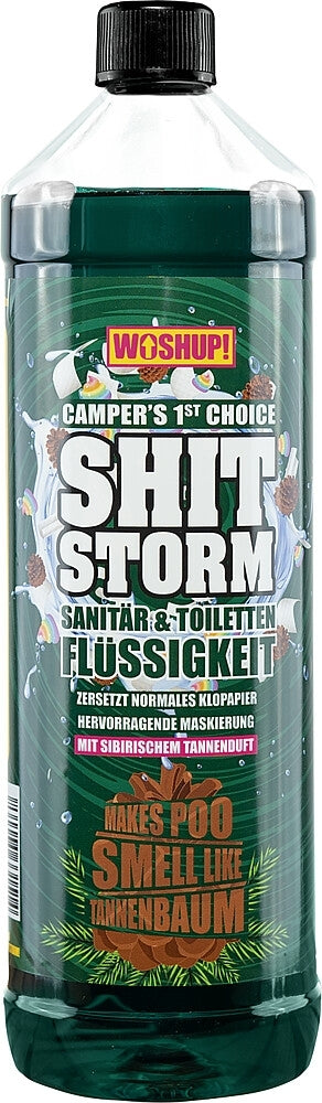 Toilet fluid WOSHUP_ Shit Storm Fir 1 l