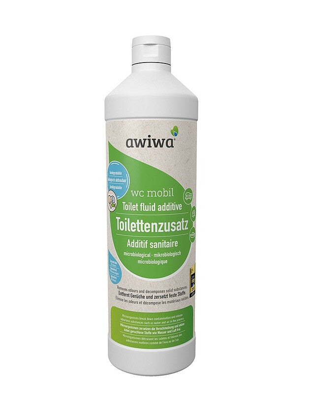 Toilet additive awiwa microbiological wc mobile, content 1 l