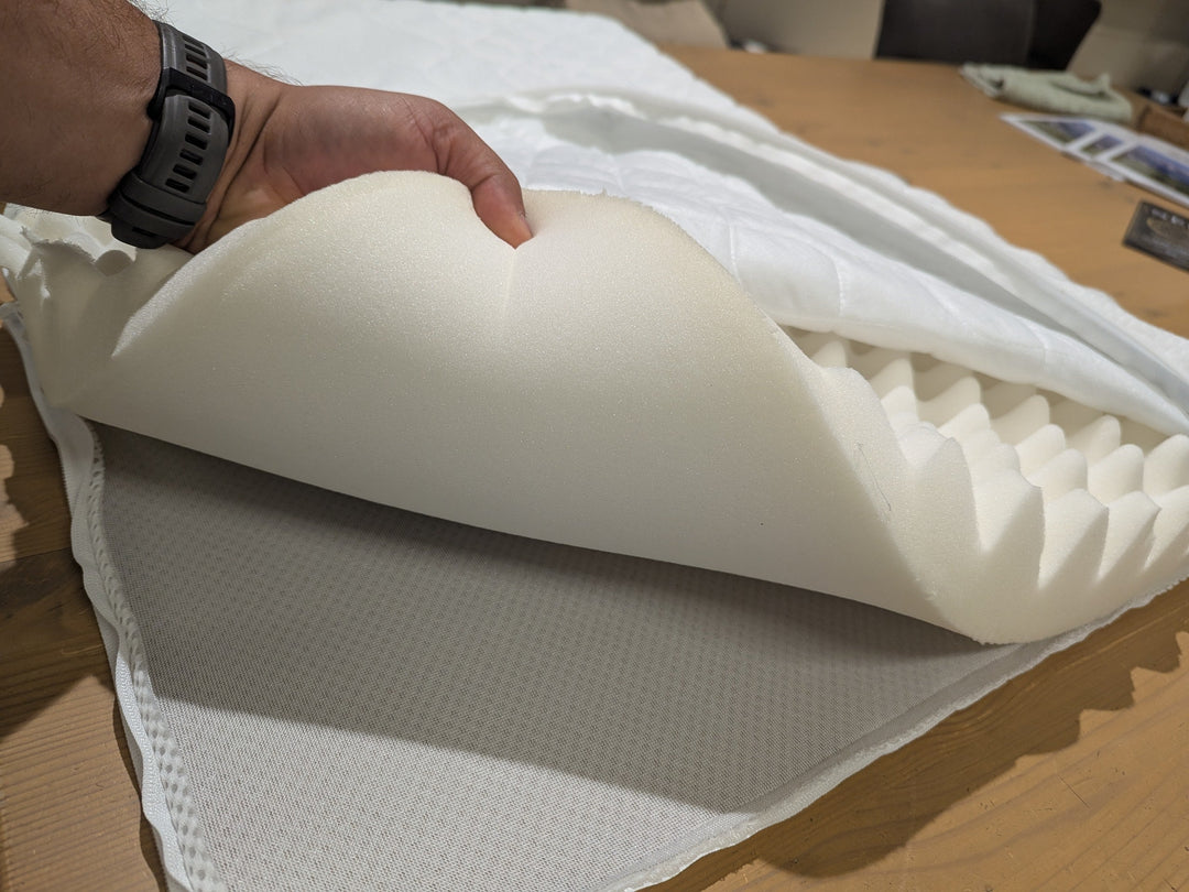 Komfortmatratze Kaltschaum – 7 cm Flexibilität