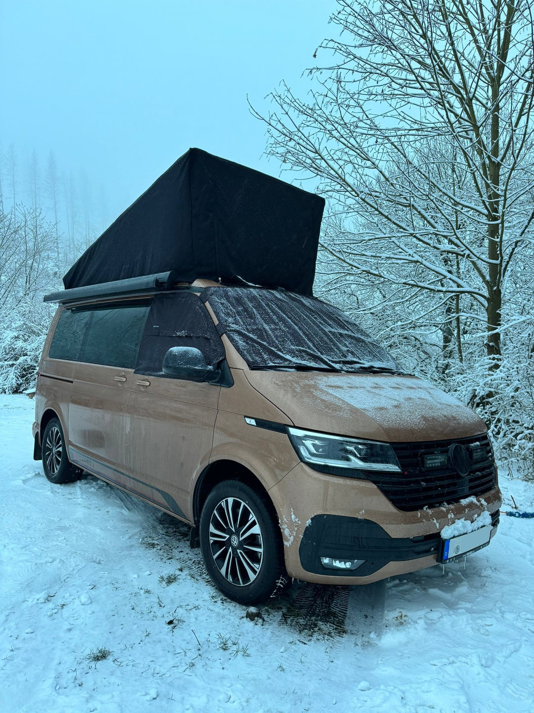 VW California mit Thermo Cover schwarz