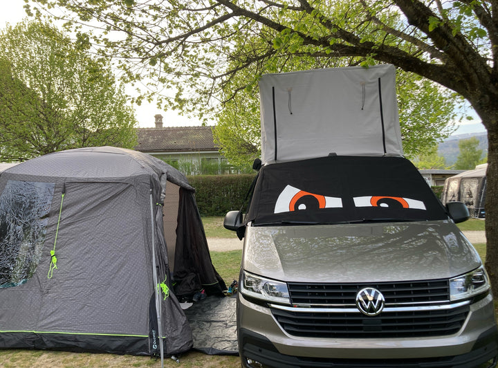 Housse de protection contre les intempéries VW California T5 (toit relevable manuel)