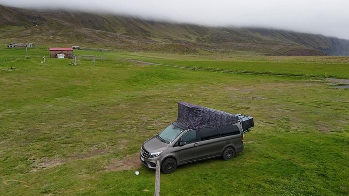 Wetterschutz Cover passend für Mercedes Marco Polo (Modelljahr 2014-2024) (manuelles Dach)