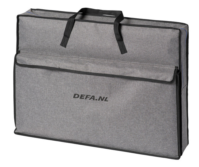 Tisch Flex 3-in-1 schwarz mit Bambusplatte