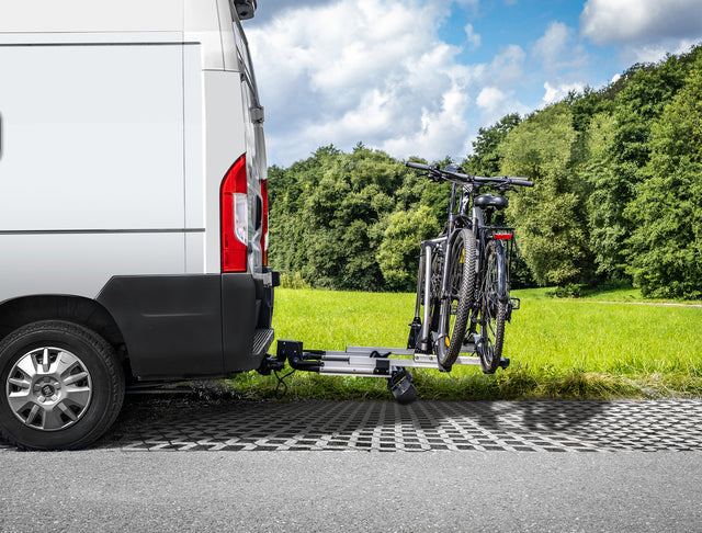 Fahrradträger EUFAB Flügeltür- kupplungsträger SD 260 Traglast 60 kg, 2 Fahrräder