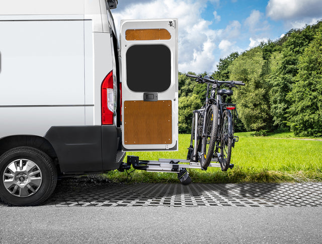 Fahrradträger EUFAB Flügeltür- kupplungsträger SD 260 Traglast 60 kg, 2 Fahrräder