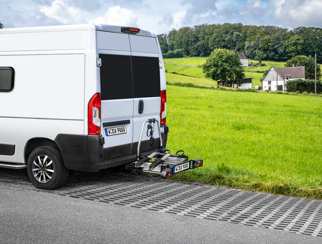 Fahrradträger EUFAB Flügeltür- kupplungsträger SD 260 Traglast 60 kg, 2 Fahrräder