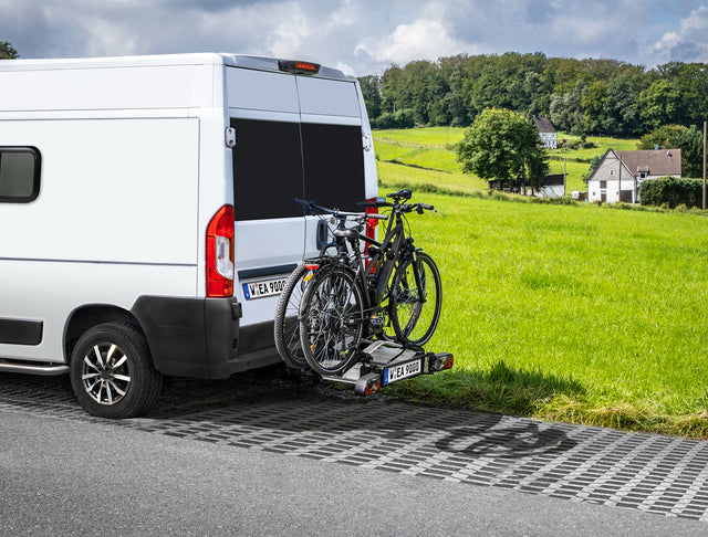 Fahrradträger EUFAB Flügeltür- kupplungsträger SD 260 Traglast 60 kg, 2 Fahrräder