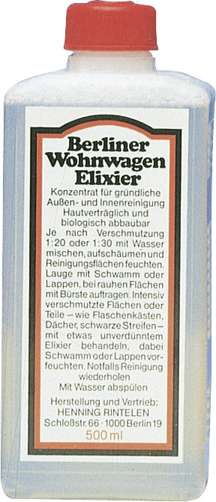 Berliner Wohnwagen-Elixier Inhalt 0,5 l