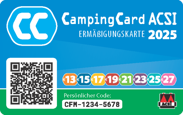 CampingCard ACSI 2025