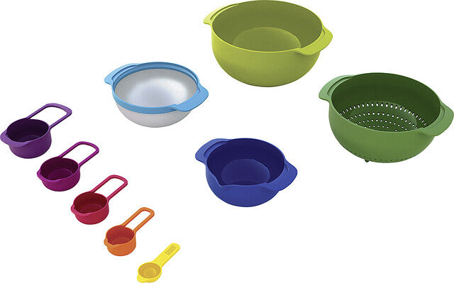 Essenvorbereitung JosephJoseph Set Nest Plus 9-teilig Farbe multicolour