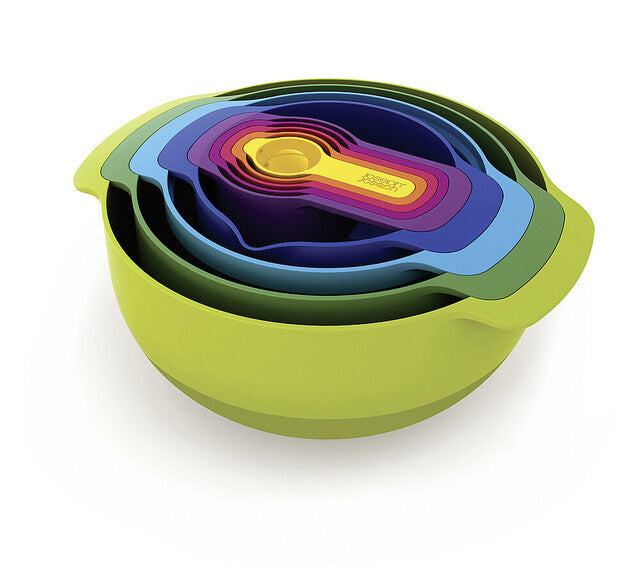 Essenvorbereitung JosephJoseph Set Nest Plus 9-teilig Farbe multicolour