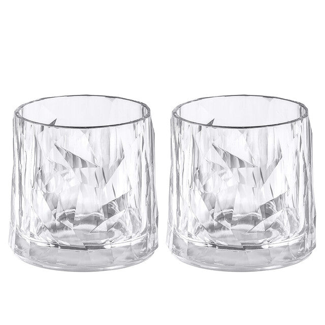 Trinkglas koziol CLUB No. 2  Superglas 250 ml, 2er-Set Farbe crystal clear