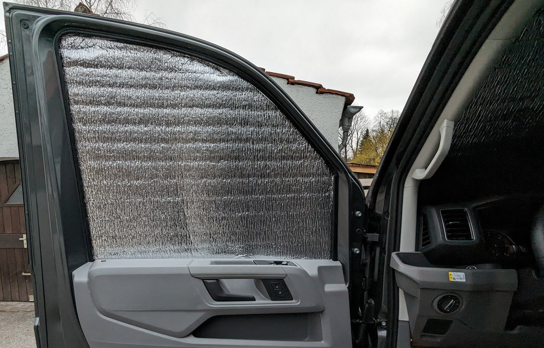 Thermo Blinds mit Spiegel VW Grand California / Crafter / MAN TGE (Bj. 2017 - )